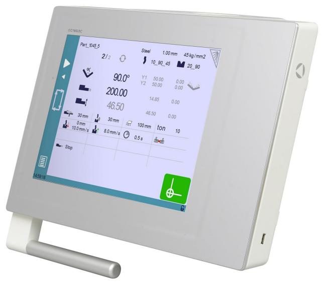 Commande numérique CYBELEC CybTouch pour presse plieuse